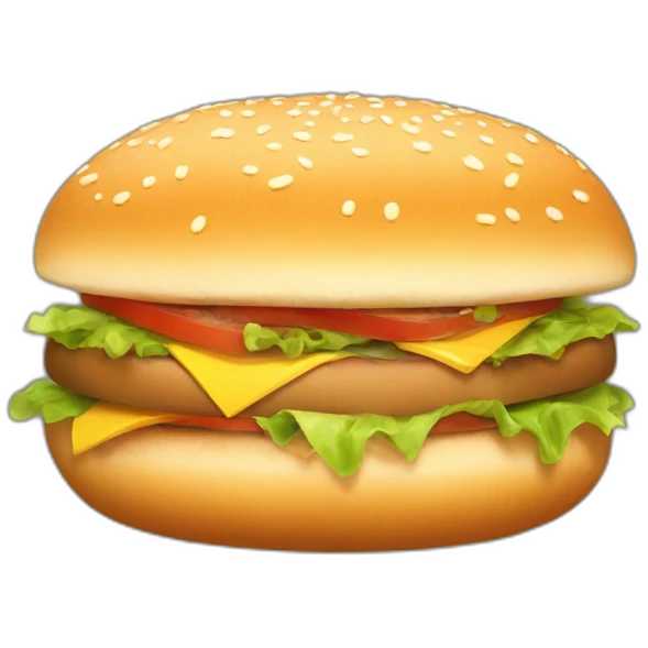 hamburger bun emoji