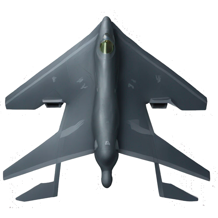 Stealth bomber emoji
