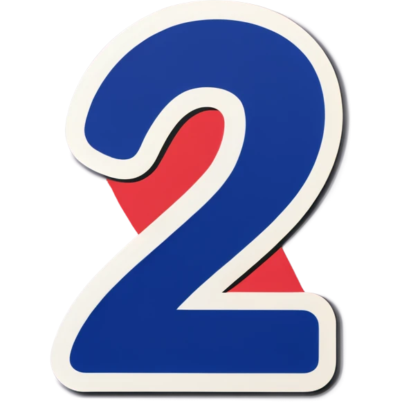 number two emoji