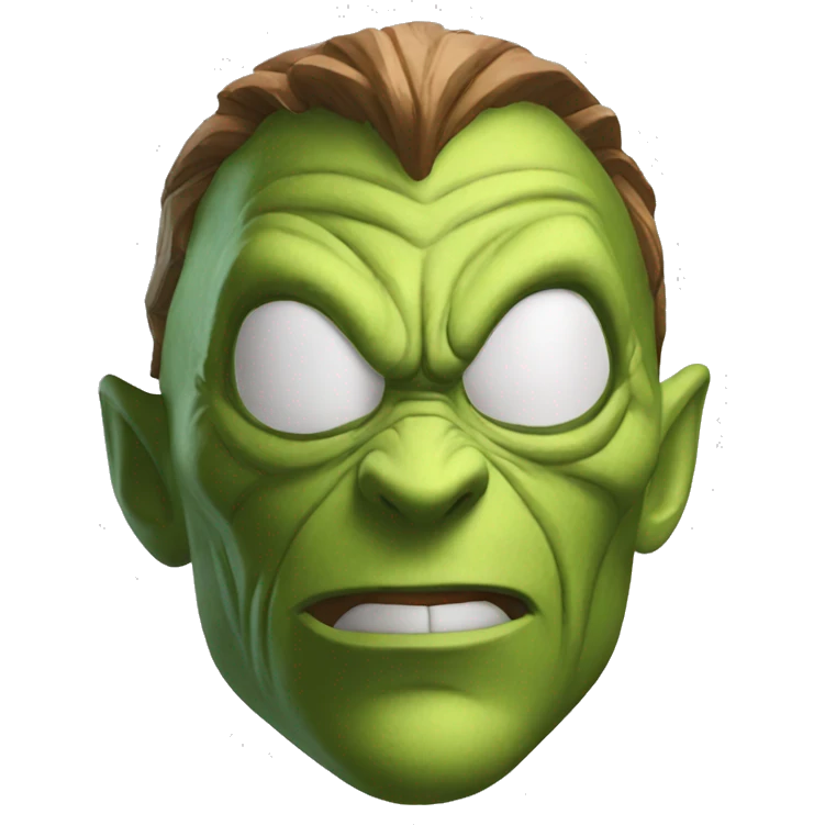 New Goblin Mask  Spider Man 3 emoji