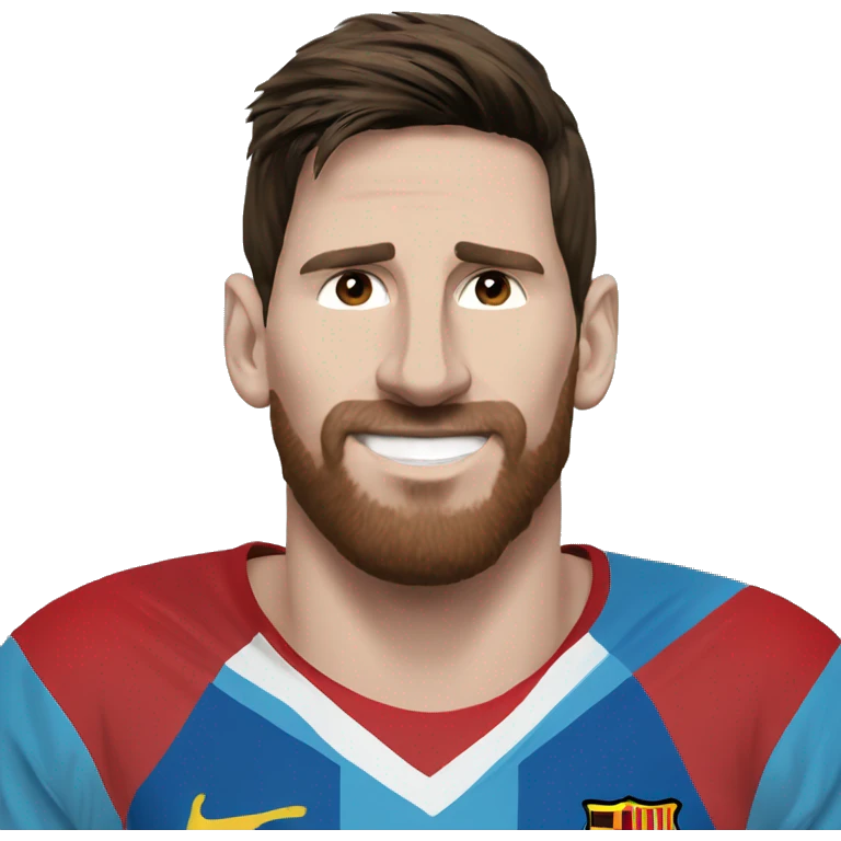 Red flag with messi emoji