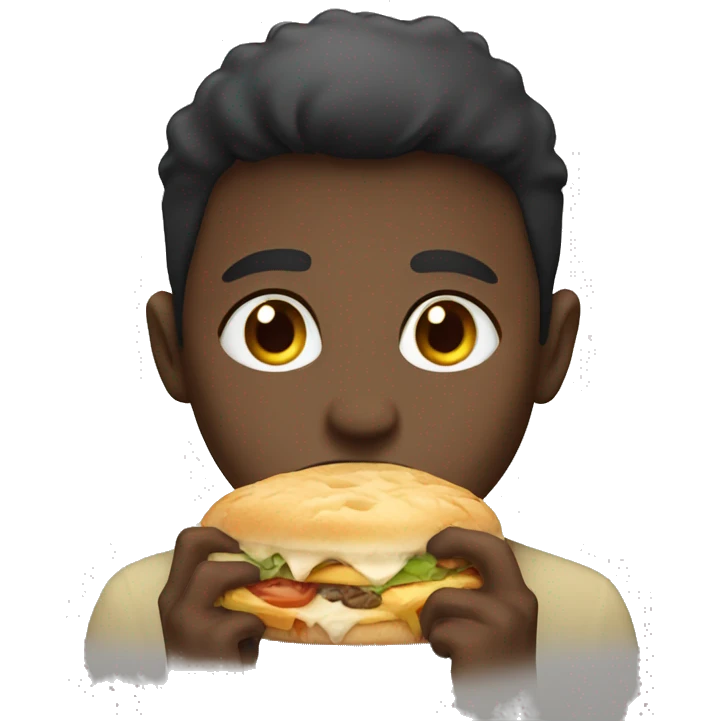 Hungry boy emoji