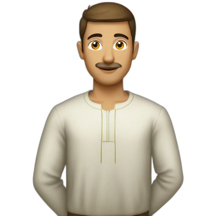 homme d'origine algerienne  emoji