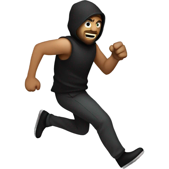 Thieves running  emoji