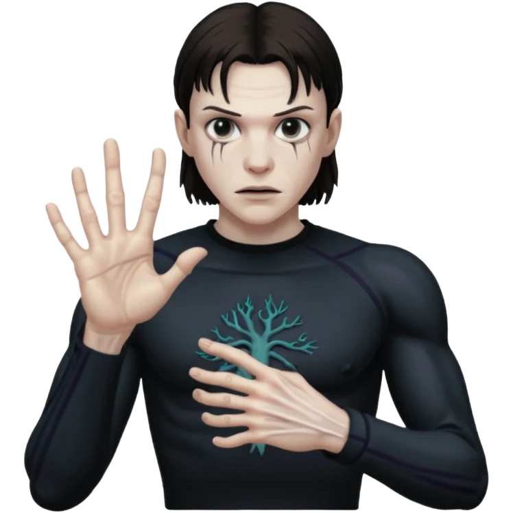 Vecna from stranger things emoji