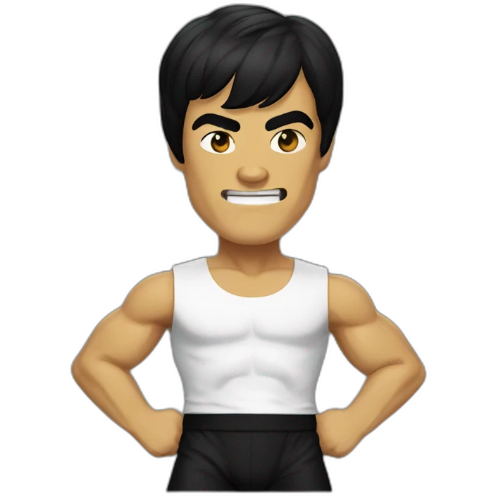 bruce lee emoji