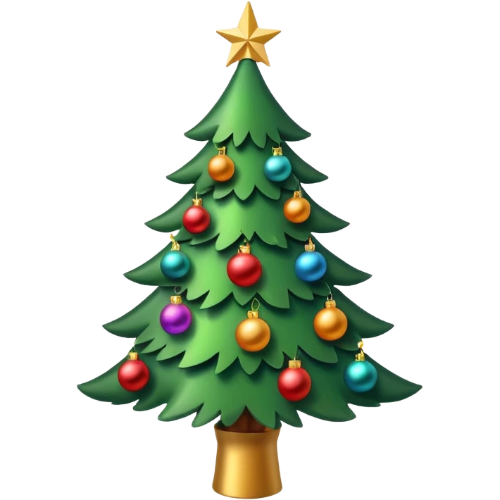 christmas tree emoji