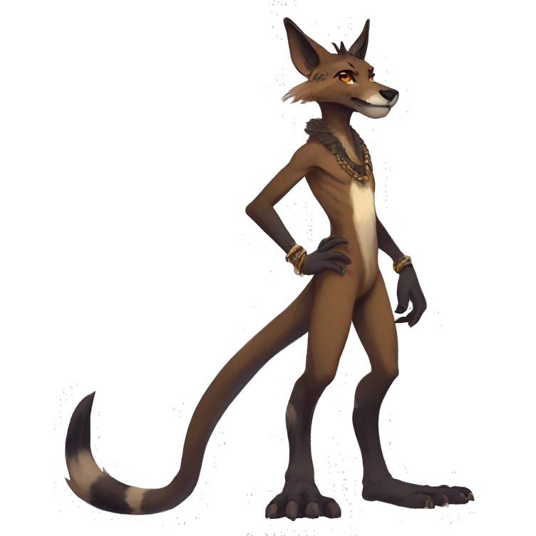  anthro modern vernid full body by LiLaiRa emoji