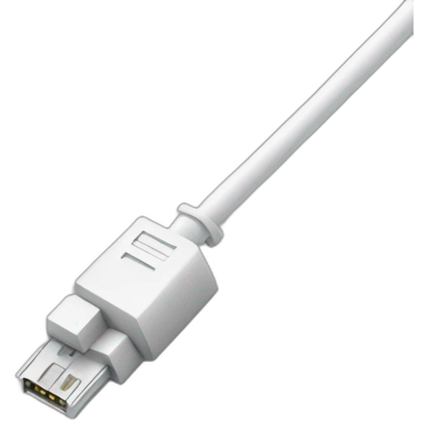 Cable connecting emoji