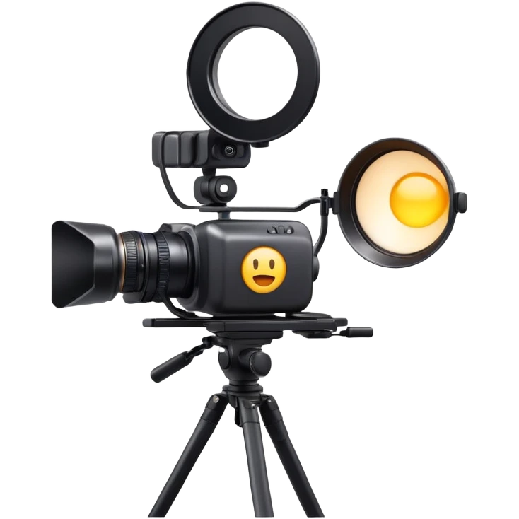 professional filming lighting emoji
