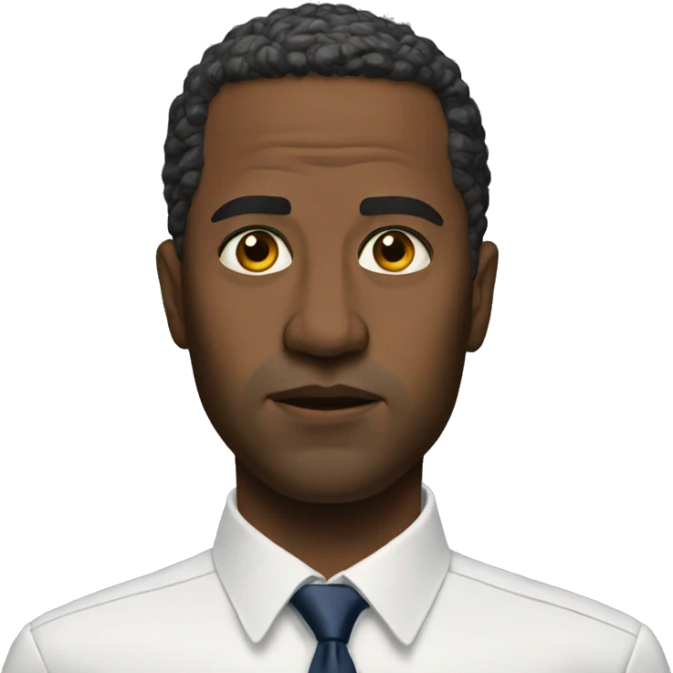 politic photorealistic serious emoji