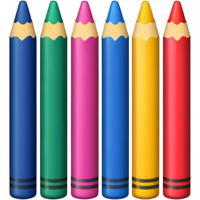 Crayons emoji
