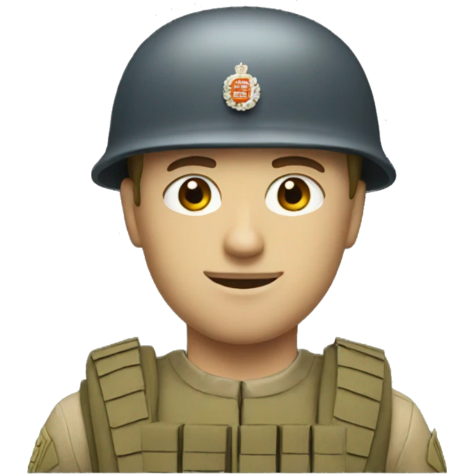 british modern soldier emoji