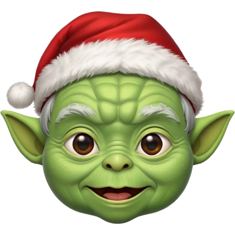 yoda christmas emoji