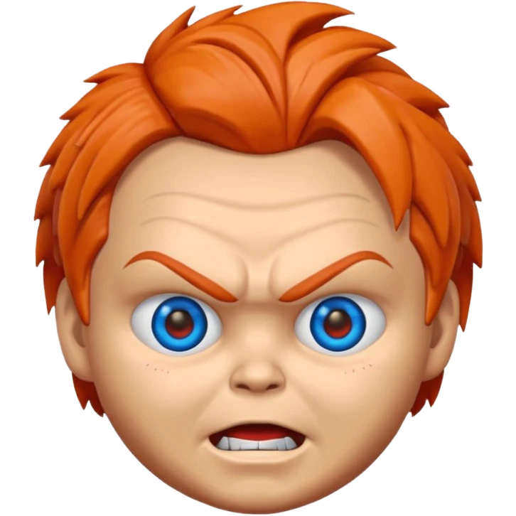 Un emojin de chuky emoji