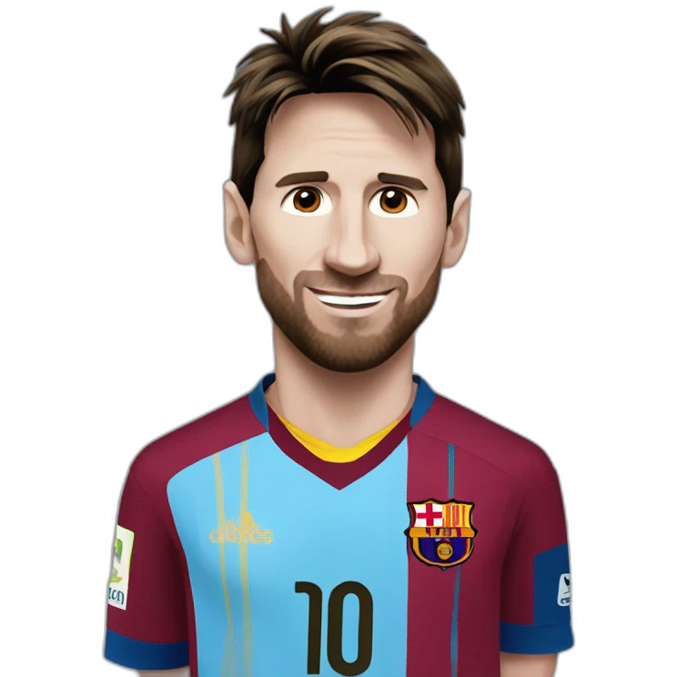 Messi qui pleur emoji