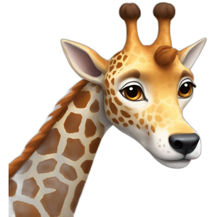 Doggiraffe perfection   emoji