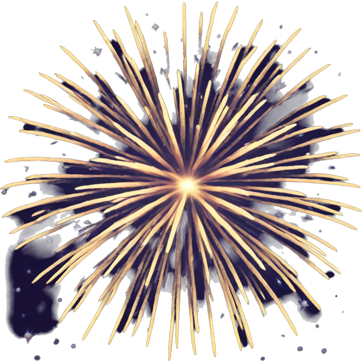 New year-Firework emoji
