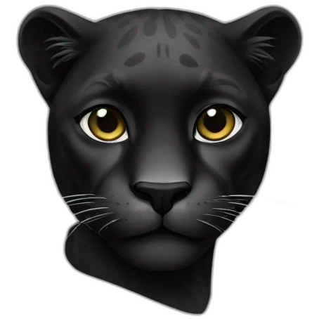 Black panthers  emoji