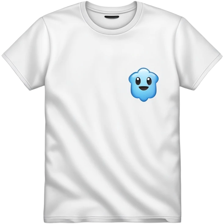 white t-shirt emoji