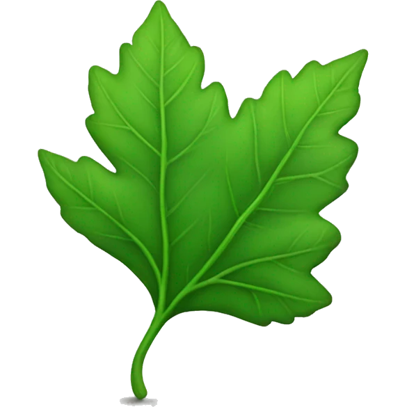 leaf emoji