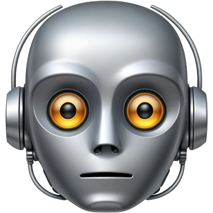 sad robot face emoji