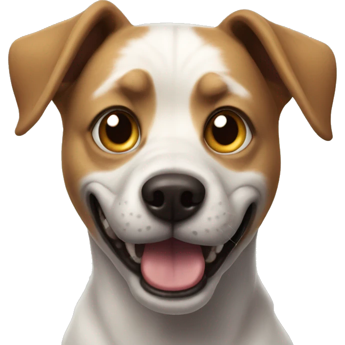 freaky dog emoji