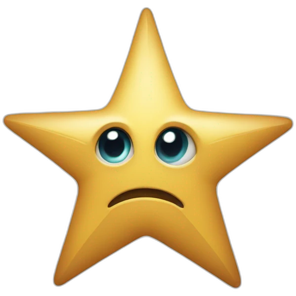 Star-Struck Emoji, but the eyes are shurikens and not stars emoji