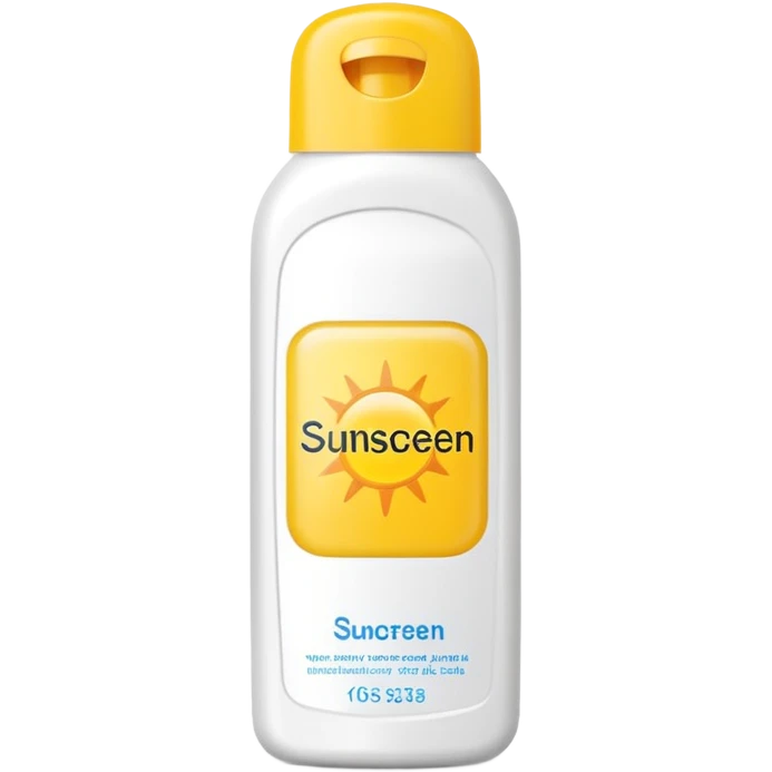 sunscreen emoji