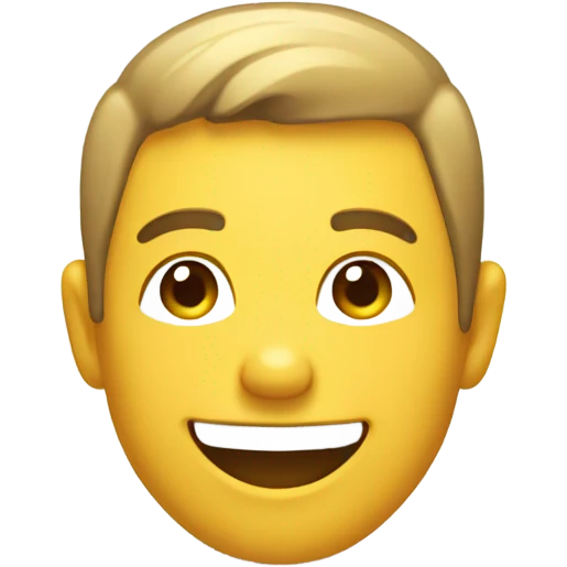 Smiling on toilet emoji