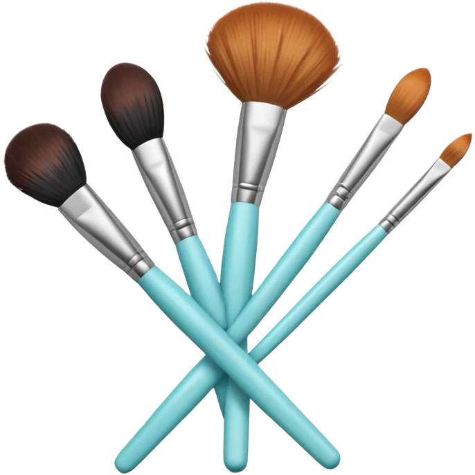 Makeup brushes emoji