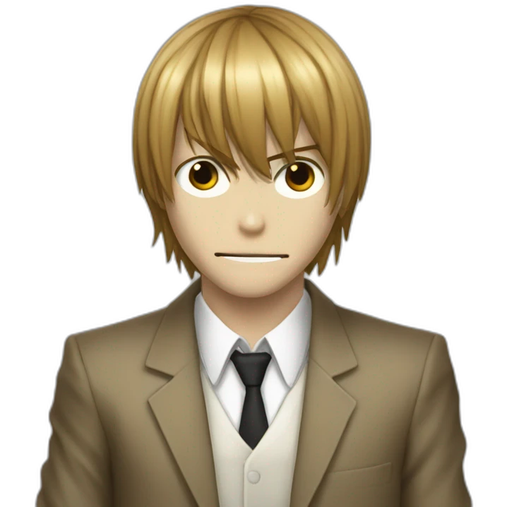Light Yagami death note emoji