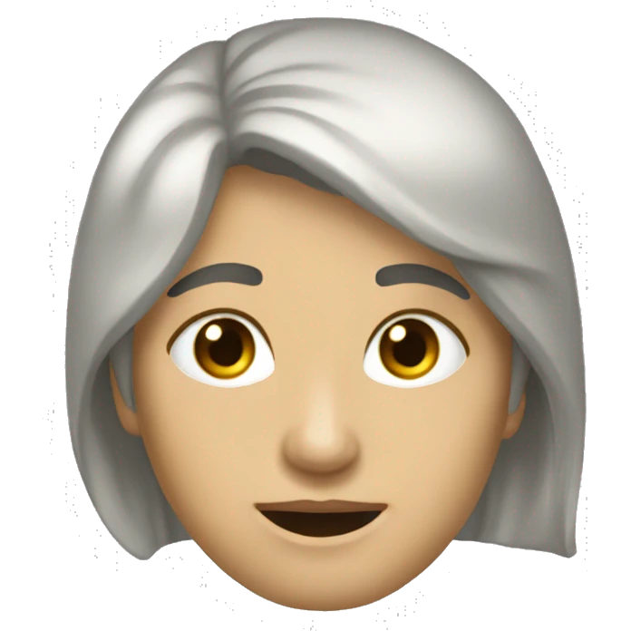 Брюнетка спит emoji