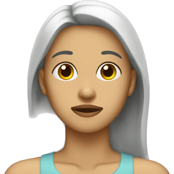 Femme qui pleure  emoji