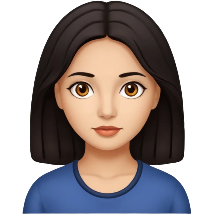 Chaparra, morenita emoji