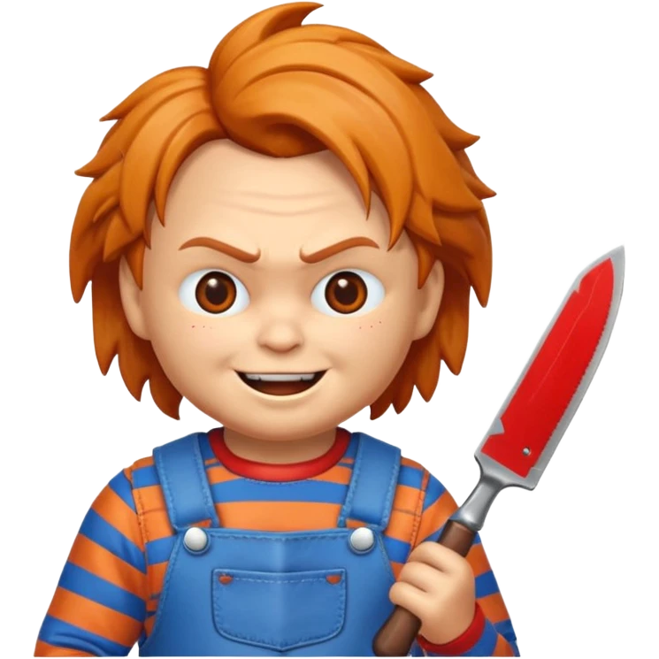 Un emojin de chuky emoji