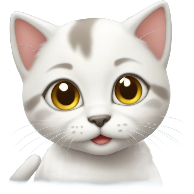 cute kitten emoji