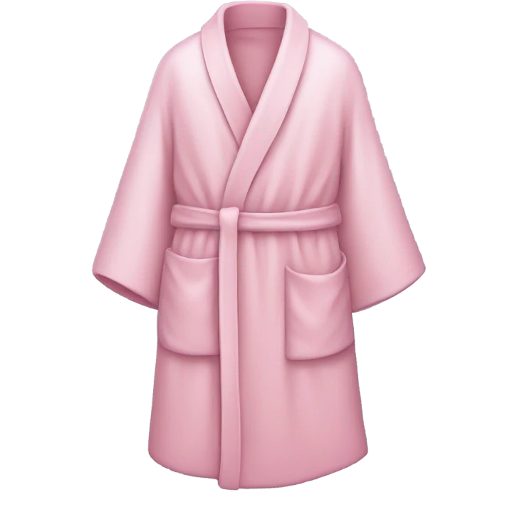 Light pink  robe emoji