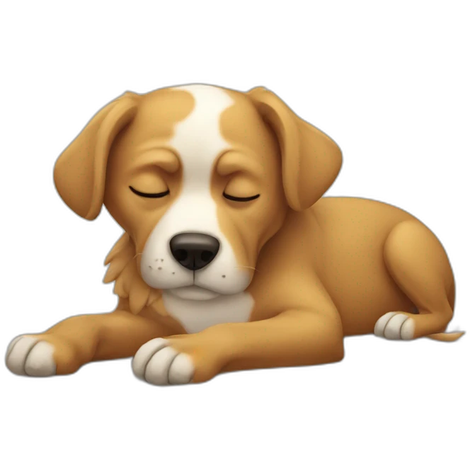 Dog drunk emoji