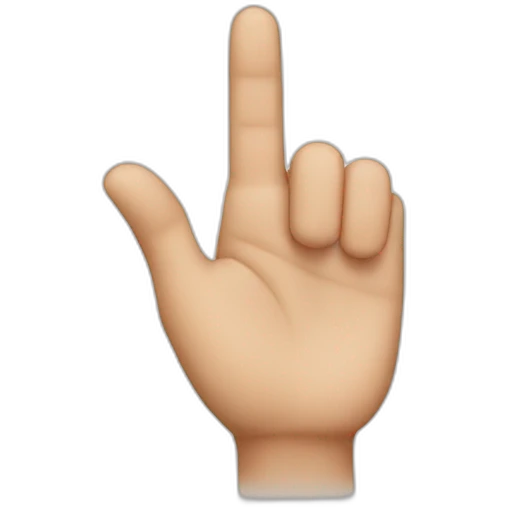 Finger emoji
