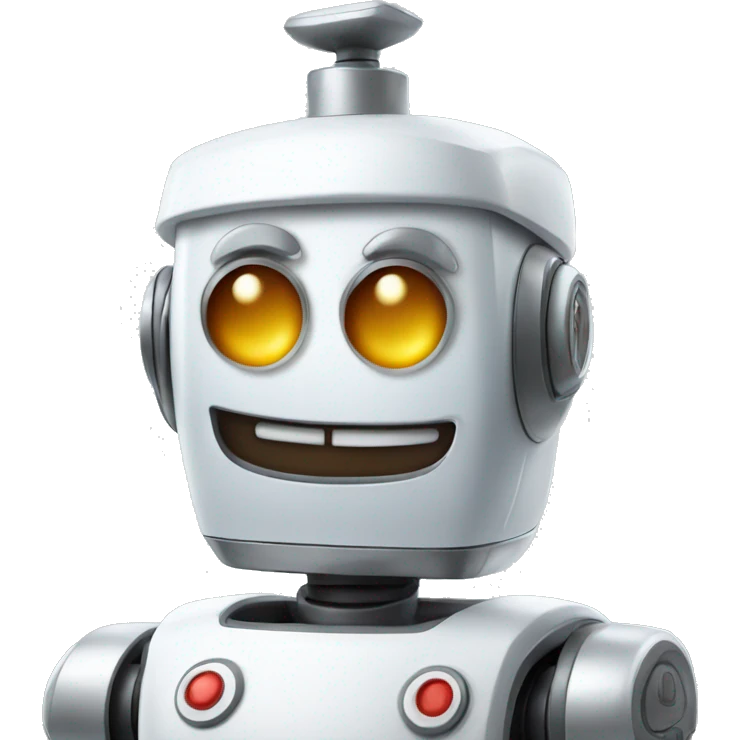 Robot chef emoji