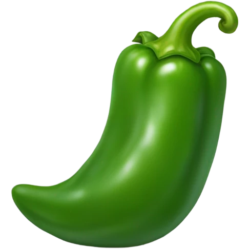 Green pepper  emoji