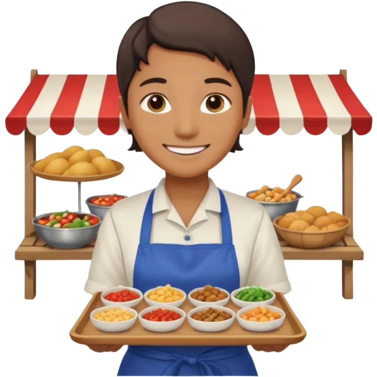  Night Market Vendor emoji