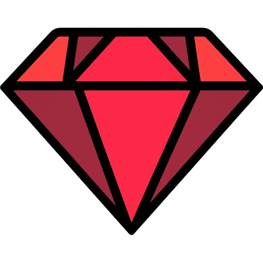 red diamond emoji