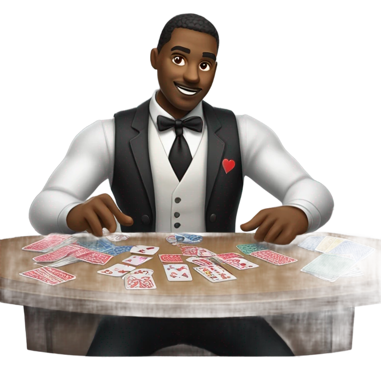card dealer emoji
