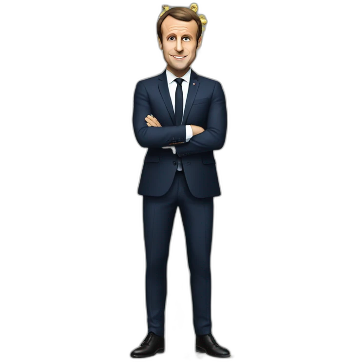 Emmanuel Macron emoji