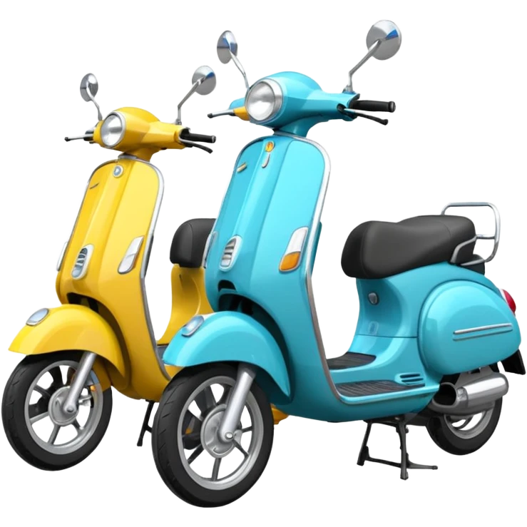 Many Scooters emoji