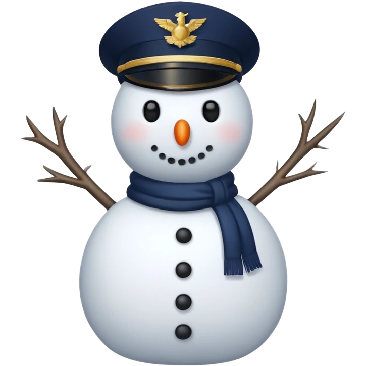 Special Navy Warfare snowman emoji