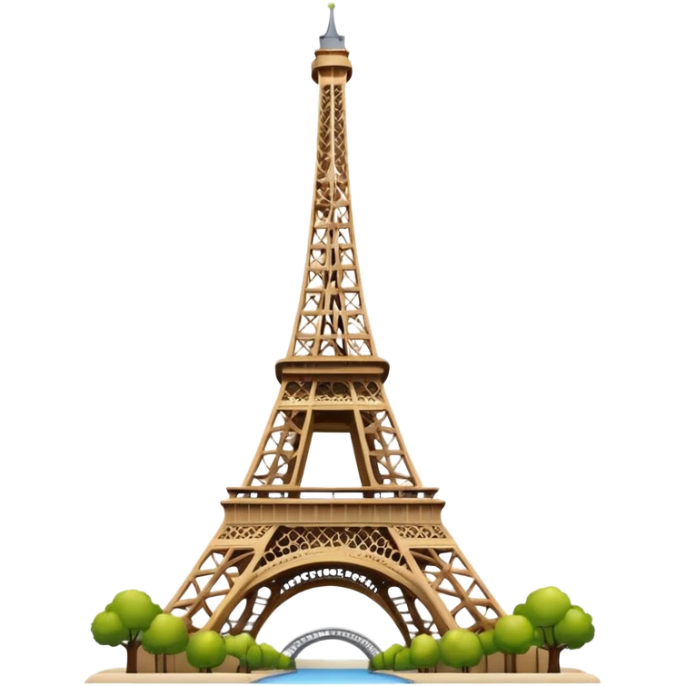 en forme de tour eiffel emoji