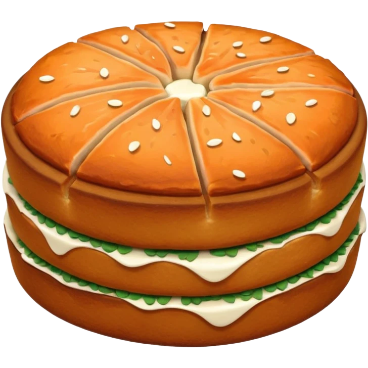 Salmon cake emoji